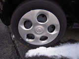 タイヤサイズ155/65R14インチです。