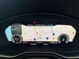 Audiバーチャルコクピットを搭載。必要な情報を見やすく表示する先進技術です。