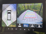 【全方位モニター用カメラ】専用のカメラにより、上から見下ろしたような視点で360度クルマの周囲を確認することができます☆死角部分も確認しやすく、狭い場所での切り返しや駐車もスムーズに行えます。