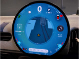 クラシック感を残したデザインのメーターパネルです。