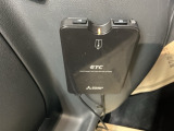 ETC装備で、高速道路の料金所もスムーズ。利用には車両情報を登録する「セットアップ」が別途必要です。