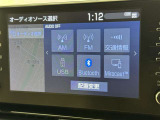 お気に入りの曲をBluetoothで再生できます♪ ドライブがさらに楽しくなりますよ♪
