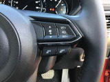 マツダクルーズコントロール、先行車との車間を維持しながら追従走行ができ、長距離走行などのドライバーの負担を軽減します。