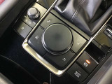 コマンダーコントロール。スイッチを探すことなく自然に手を下した位置に配置。手元を見ることなく、各種操作が行えます。