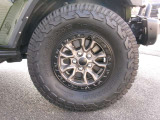 ルビコン392デザイン17インチホイル&23年07週製造 YOKOHAMA GEOLANDAR X-AT 35&times;12.50R17 装着 ※ホイル規格外のためご購入時は相談させて下さい