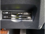 ETC車載器付きです。高速道路の料金所もスムーズに通過できます。