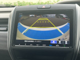 後退時にバックカメラの映像がナビに表示されます☆バック駐車も安心ですね!