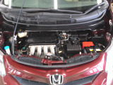 自慢のエンジンはパワードbyHONDAです。精度とバランスにこだわって、低回転からスムースなパワーを発揮します。