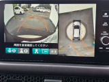 マルチビューカメラを装備。車両周囲の状況を確認しやすく、駐車時の安心感を高めます。