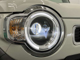 【LEDヘッドランプ】明るいライトが夜間の安全運転をサポートします。消費電力も少なく長寿命です。