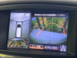 【アラウンドビューモニター】専用のカメラにより、上から見下ろしたような視点で360度クルマの周囲を確認することができます☆死角部分も確認しやすく、狭い場所での切り返しや駐車もスムーズに行えます。