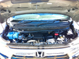 自慢のエンジンはパワードbyHONDAです。精度とバランスにこだわって、低回転からスムースなパワーを発揮します。