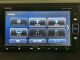 【オーディオ機能】オーディオは、フルセグTVの他にDVD/CDプレーヤーを装備♪もちろんFM/AMラジオもお聞きいただけますよ♪