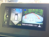 【アラウンドビューモニター】専用のカメラにより、上から見下ろしたような視点で360度クルマの周囲を確認することができます☆死角部分も確認しやすく、狭い場所での切り返しや駐車もスムーズに行えます。