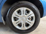 185/70R14ノーマルタイヤ装着車♪各種アルミホイールや、スタッドレスタイヤも取扱いしております。是非ご相談ください♪