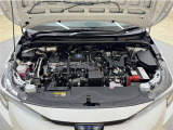 トヨタ中古車「まるごとクリーニング」施工済。エンジンルームを専用洗剤で洗浄!高圧&スチーム洗浄も行います。樹脂部分も艶出し剤でピカピカです☆☆