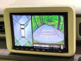 【全方位モニター用カメラ】専用のカメラにより、上から見下ろしたような視点で360度クルマの周囲を確認することができます☆死角部分も確認しやすく、狭い場所での切り返しや駐車もスムーズに行えます。