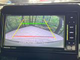 【バックカメラ】駐車時に後方がリアルタイム映像で確認できます。大型商業施設や立体駐車場での駐車時や、夜間のバック時に大活躍!運転スキルに関わらず、今や必須となった装備のひとつです!
