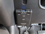 ETC車載器付きです。高速道路の料金所もスムーズに通過できます。