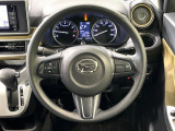 【ステアリングスイッチ】運転中、前方から目線をそらすことなく、オーディオ等の操作が可能な便利機能!安心&快適なドライブを演出してくれます♪
