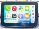 ●Apple Car Play:スマホとの有線接続で、ナビ・オーディオ再生などスマホのアプリ機能が画面でも使える便利機能です!