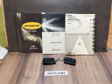 取扱い説明書もしっかり付いてます。中古車ですので、意外とない車も多いんですよ。
