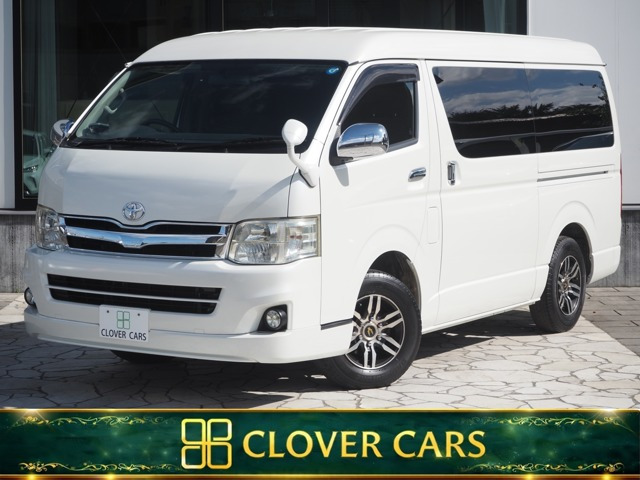 ハイエース 2.7 GL ロング ミドルルーフ 4WD サビ無し本州車両・走行61300km・社外ソフ
