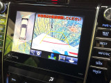 【パノラミックビューモニター】専用のカメラにより、上から見下ろしたような視点で360度クルマの周囲を確認することができます☆死角部分も確認しやすく、狭い場所での切り返しや駐車もスムーズに行えます。