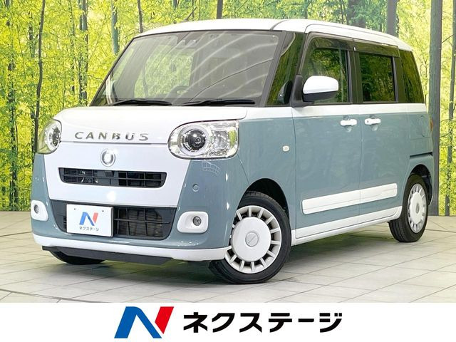 ムーヴキャンバス ストライプス Gターボ ecoIDLE非装着車