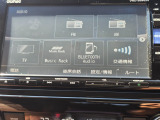 CD・DVD・フルセグTV・ミュージックサーバーが楽しめ、Bluetoothにも対応しています。