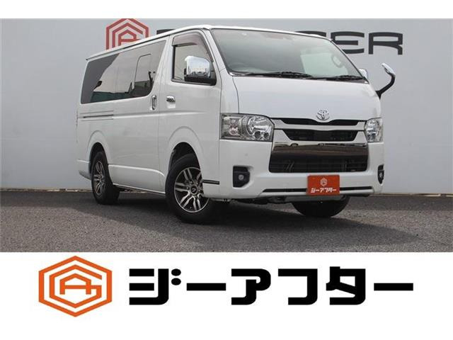 ハイエースバン 2.8 スーパーGL ダークプライムII ロング ディーゼル 禁煙車 純正ナ...