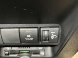 AV100Vスイッチ・手動光軸調整ダイヤルです。
