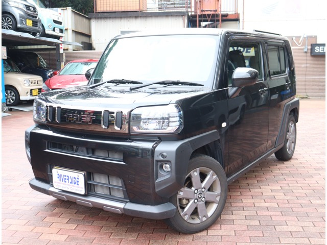 タフト G ターボ ダーククロム ベンチャー ecoIDLE非装着車 純正9型ディスプレイオー...