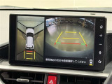 【バックモニター】 車庫入れの後方確認や、バックで駐車場に出入りの際等に後方を確認するのをお手伝いできます