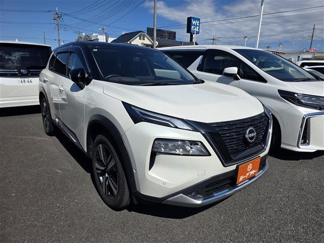 エクストレイル 1.5 G e-4ORCE 4WD 禁煙車 純正12.3インチナビ フルセグTV