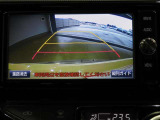バックガイドモニターで、後方を確認しながら安心して駐車することができます。運転初心者も熟練者も必須の機能ですよ!