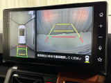 【パノラミックビューモニター】真上から見下ろしたような視点で確認できるバックカメラ搭載!死角も見やすく駐車もラクラクです!
