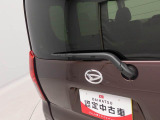 リヤワイパーでスッキリ