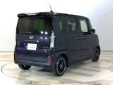 桜新町店のWebページへようこそ♪当社使用のN-BOXデモカー試乗車の販売です!トワイライトミスト(紫)&times;ブラックのさりげない2トーンがオシャレ、ドラレコや大きなナビが装備されてるのもポイント♪