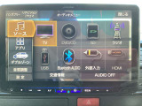 フルセグ視聴可能!Bluetooth対応!