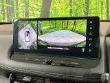 【アラウンドビューモニター】専用のカメラにより、上から見下ろしたような視点で360度クルマの周囲を確認することができます☆死角部分も確認しやすく、狭い場所での切り返しや駐車もスムーズに行えます。