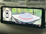 【360&deg;ビューモニター】専用のカメラにより、上から見下ろしたような視点で360度クルマの周囲を確認することができます☆死角部分も確認しやすく、狭い場所での切り返しや駐車もスムーズに行えます。