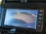 車庫入れもお任せのバックカメラ付き!