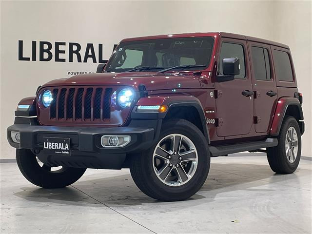 ラングラー アンリミテッド サハラ 4WD 本革シート 修復歴無し