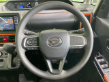 【ステアリングスイッチ】運転中、前方から目線をそらすことなく、オーディオ等の操作が可能な便利機能!安心&快適なドライブを演出してくれます♪