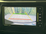 【バックカメラ】駐車時に後方がリアルタイム映像で確認できます。大型商業施設や立体駐車場での駐車時や、夜間のバック時に大活躍!運転スキルに関わらず、今や必須となった装備のひとつです!