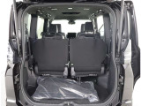 広々としたラゲージスペースを備えています。大きなものや長さのある荷物もしっかりと積み込めます。