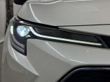 LEDヘッドライト正面です。