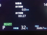 メーター内インフォメーション