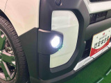 LEDフォグランプ LEDの明るい光が霧の発生や悪天候時に視界確保をサポートします!
